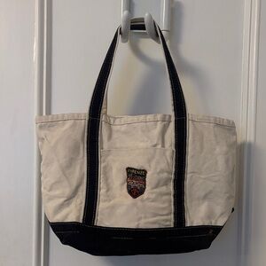 Firenze Cream and Black Tote Bag